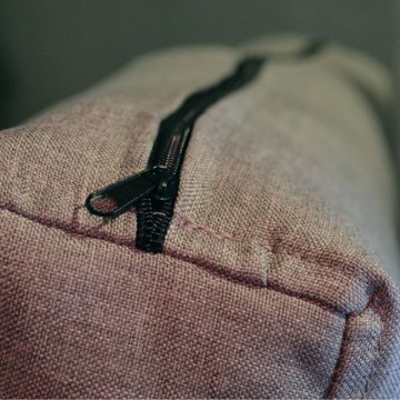 Γωνία σαλόνι Αριαννα με πλενωμενα μαξιλαρια