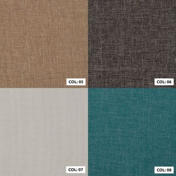 Γωνία σαλόνι Αριαννα με πλενωμενα μαξιλαρια