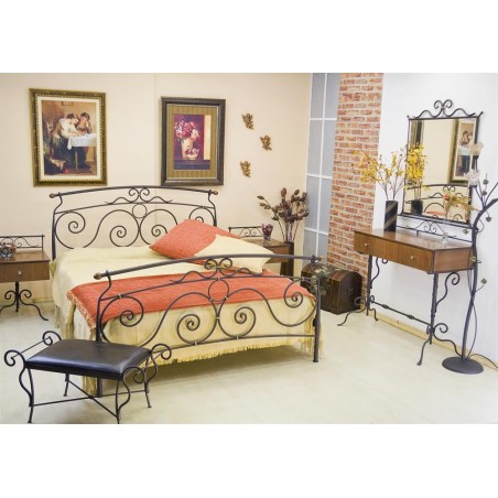 Κρεβάτι μεταλλικό διπλό διαστάσεων 160cm x 200cm με επιλογή χρώματος