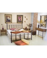 Κρεβάτι μεταλλικό διπλό διαστάσεων 160cm x 200cm με επιλογή χρώματος