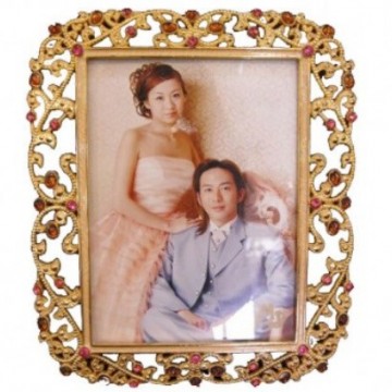 Κορνίζα χρυσή μπρούτζινη με...