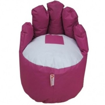 Σκαμπό πουφ χέρι σε φούξια...