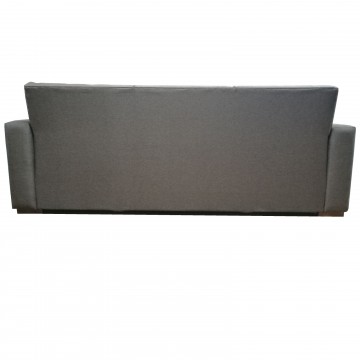 Καναπές κρεβάτι με αποθηκευτικό HERTEN χώρο καφέ χρώμα με δυνατότητα αλλαγής διαστάσεων