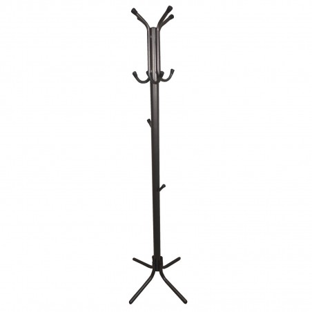 Καλόγερος ρούχων RANG1 μεταλλικός γκρι σφυρήλατος μονοκόμματος με ηλεκτροστατική βαφή