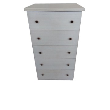 Συρταριερα στενή 60αρα με 6 βαθιά συρτάρια σε χρώμα φυσικό ξύλινη έτοιμη φτιαγμένη 60εκ*45εκ*110εκ