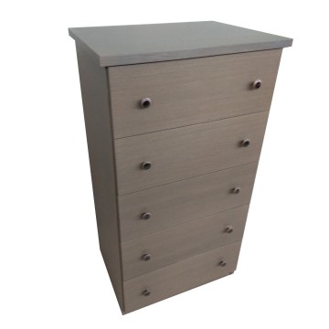 Συρταριερα στενή 60αρα με 6 βαθιά συρτάρια σε χρώμα ελιάς ξύλινη έτοιμη φτιαγμένη 60εκ*45εκ*110εκ