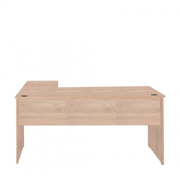 Γραφείο γωνία εναλλασσόμενη αριστερή δεξιά φυσικό sonoma χρώμα επαγγελματικό 160x144x75 εκ