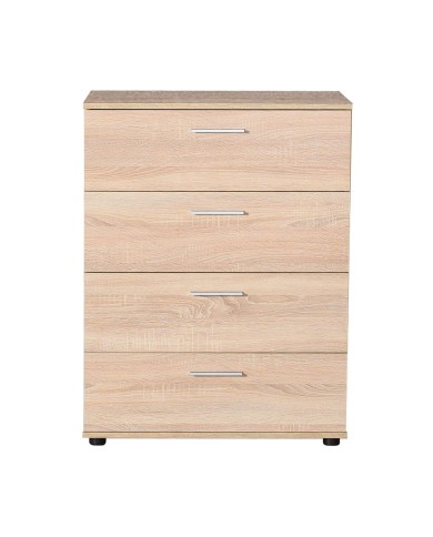 Συρταριερα με 4 συρτάρια βαθιά φυσικό sonoma 73x44x96 εκ