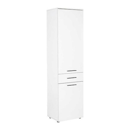 ΕΠΙΠΛΟ ΜΠΑΝΙΟΥ ΛΕΥΚΟ ΜΕ ΣΥΡΤΑΡΙ ΚΑΙ ΔΥΟ ΝΤΟΥΛΑΠΙΑ ΜΕ ΡΑΦΙΑ  45x40x187εκ.