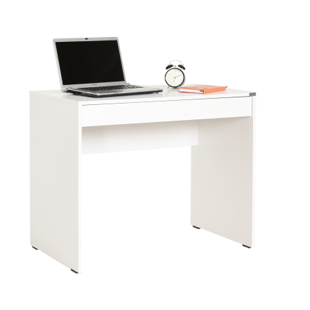 Παιδικό Γραφείο με Συρτάρι Λευκό κατάλληλο για περιποίηση νυχιών Μελαμίνη CMU-301-DD-1 90x55x75cm