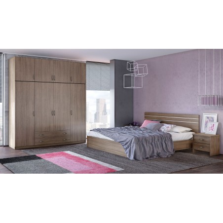 ΚΡΕΒΑΤΙ ΥΠΕΡΔΙΠΛΟ Νο 1 ΜΕΛΑΜΙΝΗΣ ΣΕ ΜΟΚΑ ΧΡΩΜΑ 160Χ200ΕΚ.