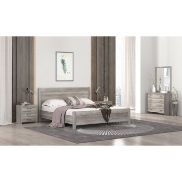 ΚΡΕΒΑΤΙ ΔΙΠΛΟ ΑΠΟ ΜΕΛΑΜΙΝΗ...