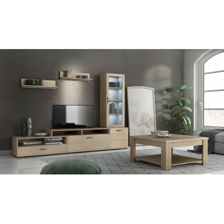 ΤΡΑΠΕΖΑΚΙ ΣΑΛΟΝΙΟΥ ΜΕΛΑΜΙΝΗΣ Νο9 ΧΡΩΜΑΤΟΣ ΛΑΤΤΕ ΜΕ ΑΠΟΘΗΚΕΥΤΙΚΟ ΧΩΡΟ 90x90x42ΕΚ.