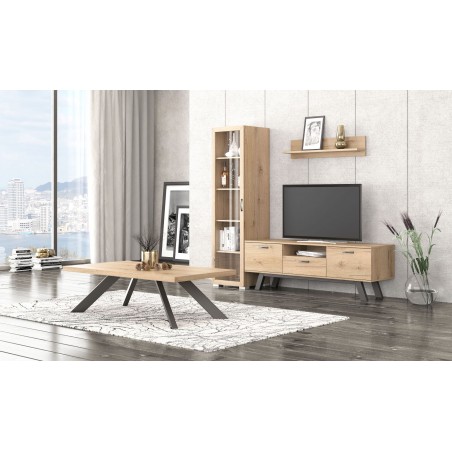 ΣΥΝΘΕΤΟ ΑΠΟ ΜΕΛΑΜΙΝΗ 3τμχ Νο30 ΧΡΩΜΑΤΟΣ ΜΕΛΙ ΕΠΙΠΛΟ TV 150*45*52ΕΚ., ΒΙΤΡΙΝΑ 45*45*180ΕΚ., ΡΑΦΙ ΤΟΙΧΟΥ 90*12*20ΕΚ.