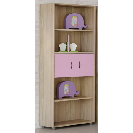 ΒΙΒΛΙΟΘΗΚΗ ΜΕΛΑΜΙΝΗΣ ΜΕ ΕΠΙΛΟΓΗ ΧΡΩΜΑΤΟΣ ΔΙΑΣΤΑΣΕΩΝ 74*35*180ΕΚ.