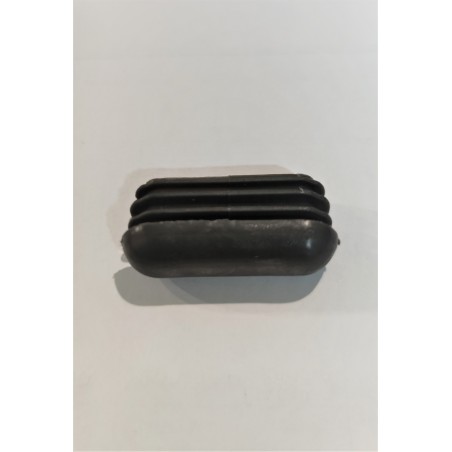 Τάπα χρώματος γκρι για πόδια πολυθρόνας εξωτερικού χώρου με ψηλή πλάτη διαστάσεων 4*1,5*2εκ. το σπιράλ έχει 1εκ. πάχος.