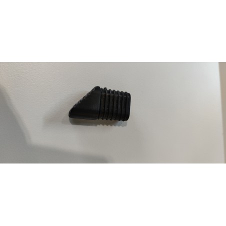 Τάπα μαύρου χρώματος από προπυλαίνιο για μεταλλικές καρέκλες εξωτερικού χώρου 5/3*3*1,4εκ.