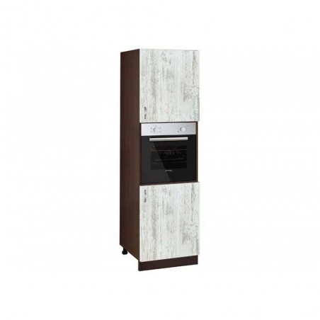 Ντουλάπι κουζίνας επιδαπέδιο για εντοιχιζόμενο φούρνο Beni 602 F GENOMAX 4216 διαστάσεων 60*58*217εκ.