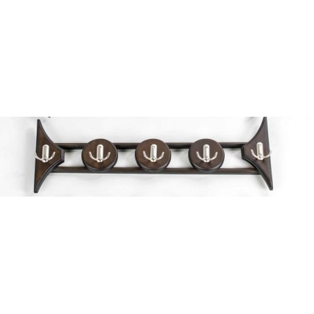 Κρεμάστρα τοίχου με 10 θέσεις για κρέμασμα σε βέγκε χρώμα από mdf διαστάσεων 86*6*24εκ.