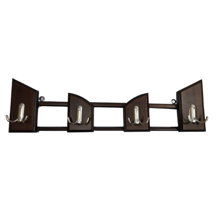 Κρεμάστρα τοίχου με 8 θέσεις για κρέμασμα σε βέγκε χρώμα από mdf διαστάσεων 58*6*16εκ.