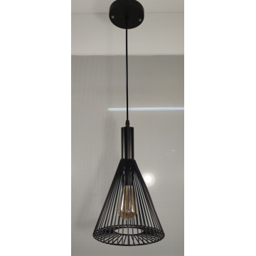 Μονόφωτο φωτιστικό με μαύρο...