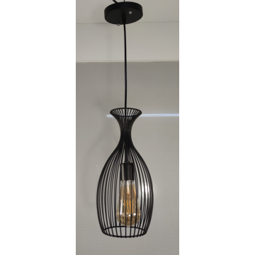 Μονόφωτο φωτιστικό με μαύρο...