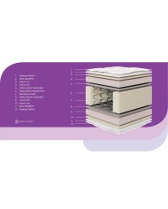 Στρώμα chic strom fresh ημίδιπλο διαστάσεων 120*200*Υ27εκ.