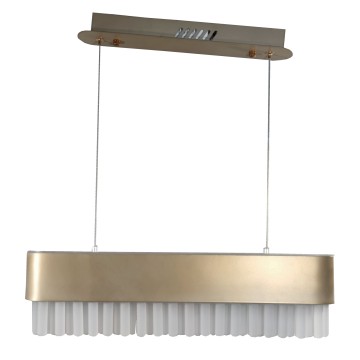 Φωτιστικό LED σε χρυσή ματ...