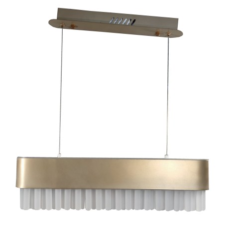 Φωτιστικό LED σε χρυσή ματ απόχρωση διαστάσεων 50*8*Υ15 εκ. 1xLED/48W/240V 4000K