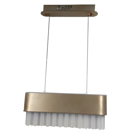 Φωτιστικό LED σε ράγα σε χρυσή ματ απόχρωση διαστάσεων 37*8*Υ15 εκ. 1xLED/36W/240V/4000K