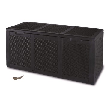 Μπαούλο πλαστικό καφέ 270...