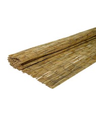 Καλαμωτή περίφραξης 100x300εκ.Καλαμωτή ψιλή από ξεφλουδισμένο καλαμάκι & δεμένη με γαλβανιζέ σύρμα καλυμμένο με P.V.C.