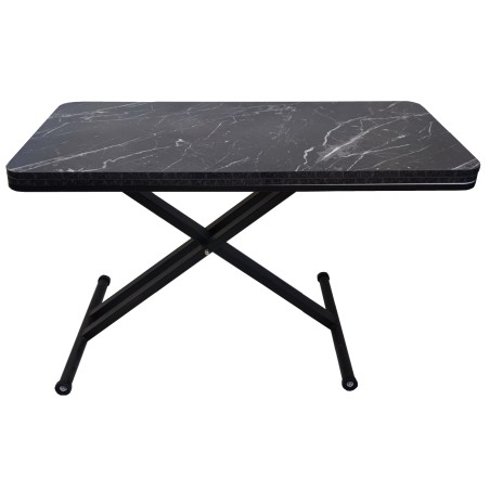 Τραπέζι σαλονιού πολυμορφυκο με μηχανισμό ανύψωσης και επέκτασης SMART από ξύλο MDF 120Χ60Χ35/75 εκ