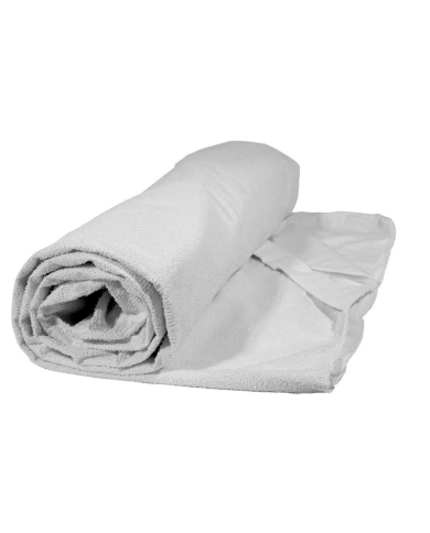 Επίστρωμα polycotton με τέσσερα λάστιχα πάχους 3 εκ για μονά στρωματά από 70εκ έως 1μ