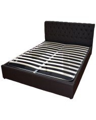 ΚΡΕΒΑΤΙ MONE HM321.01 T.CHESTERFIELD ΜΕ ΑΠΟΘΗΚΕΥΤΙΚΟ ΧΩΡΟ ΚΑΦΕPU 150x200 εκ.