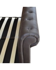 ΚΡΕΒΑΤΙ MONE HM321.01 T.CHESTERFIELD ΜΕ ΑΠΟΘΗΚΕΥΤΙΚΟ ΧΩΡΟ ΚΑΦΕPU 150x200 εκ.