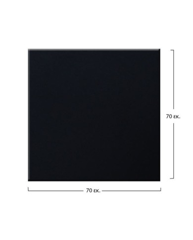ΕΠΙΦΑΝΕΙΑ ΤΡΑΠΕΖΙΟΥ 190 WERZALIT 70X70  ΣΕ ΜΑΥΡΟ ΧΡΩΜΑ HM5230.01