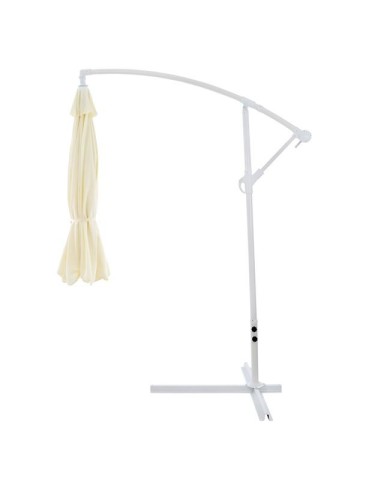 ΟΜΠΡΕΛΑ ΚΡΕΜΑΣΤΗ NOBLE Φ300x237cm. ΣΤΡΟΓΓΥΛΗ ΣΕ ΒΑΣΗ ΜΕ 4 ΠΟΔΙΑ HM6008