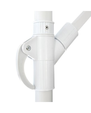 ΟΜΠΡΕΛΑ ΚΡΕΜΑΣΤΗ NOBLE Φ300x237cm. ΣΤΡΟΓΓΥΛΗ ΣΕ ΒΑΣΗ ΜΕ 4 ΠΟΔΙΑ HM6008