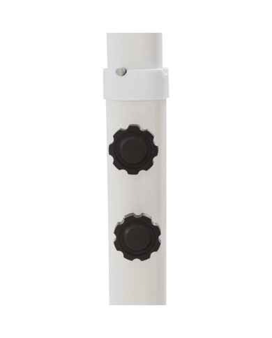ΟΜΠΡΕΛΑ ΚΡΕΜΑΣΤΗ NOBLE Φ300x237cm. ΣΤΡΟΓΓΥΛΗ ΣΕ ΒΑΣΗ ΜΕ 4 ΠΟΔΙΑ HM6008