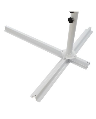 ΟΜΠΡΕΛΑ ΚΡΕΜΑΣΤΗ NOBLE Φ300x237cm. ΣΤΡΟΓΓΥΛΗ ΣΕ ΒΑΣΗ ΜΕ 4 ΠΟΔΙΑ HM6008