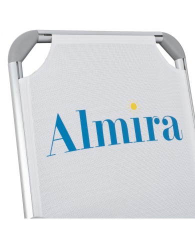 ΚΑΡΕΚΛΑΚΙ ΠΑΡΑΛΙΑΣ ΨΗΛΗ ΠΛΑΤΗ ALMIRA HM5053.03 ΒΑΡΕΩΣ ΤΥΠΟΥ ΛΕΥΚΟ ΑΛΟΥΜΙΝΙΟΥ 56x70x66 εκ.