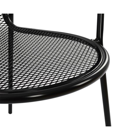 ΠΟΛΥΘΡΟΝΑ ΜΕΤΑΛΛΙΚΗ HM5029.01 VERA ΣΕ ΜΑΥΡΟ ΧΡΩΜΑ 56x62,5x90 cm