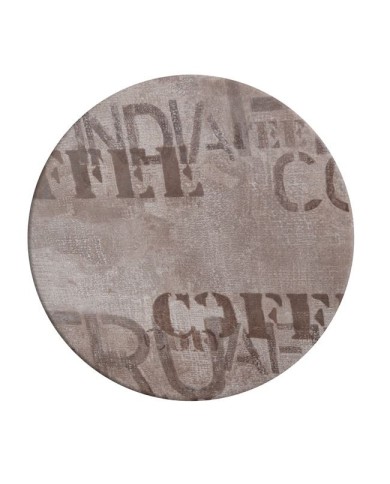 ΕΠΙΦΑΝΕΙΑ ΤΡΑΠΕΖΙΟΥ 710 WERZALIT Φ60  ΣΕ COFFEE BROWN ΧΡΩΜΑ HM5227.06