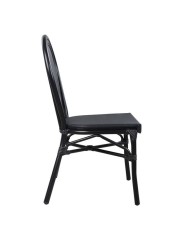 ΚΑΡΕΚΛΑ ΑΛΟΥΜΙΝΙΟΥ TRENT BAMBOO LOOK ΜΕ TEXTLINE 45x57x88 εκ. HM5052