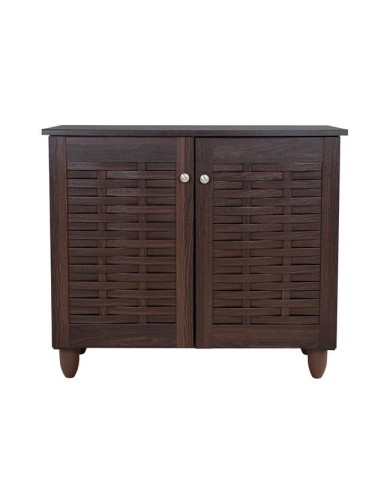ΠΑΠΟΥΤΣΟΘΗΚΗ-ΝΤΟΥΛΑΠΙ ΞΥΛΙΝΗ CASSIOPE HM2208.01 WENGE 77Χ34Χ63Υεκ.
