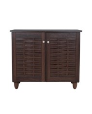 ΠΑΠΟΥΤΣΟΘΗΚΗ-ΝΤΟΥΛΑΠΙ ΞΥΛΙΝΗ CASSIOPE HM2208.01 WENGE 77Χ34Χ63Υεκ.