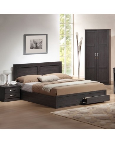 ΚΡΕΒΑΤΙ CAPRI HM312.01 ΜΕ 2ΣΥΡΤΑΡΙΑ ZEBRANO ΓΙΑ ΣΤΡΩΜΑ 150x200εκ.