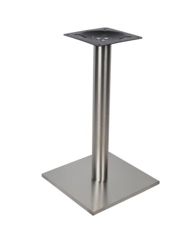 ΒΑΣΗ ΤΡΑΠΕΖΙΟΥ INOX HM421 ΜΕ ΡΕΓΟΥΛΑΤΟΡΟΥΣ 40x40x72Y εκ.