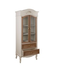 ΒΙΤΡΙΝΑ MELODY HM7007.01 ΕΚΡΟΥ ΚΑΦΕ ΠΑΤΙΝΑ 75.50Χ39Χ190 εκ.